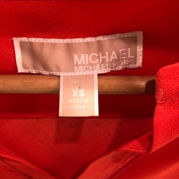 EUC Michael Kors Blouse, Orange, XS - Picture 7 of 11